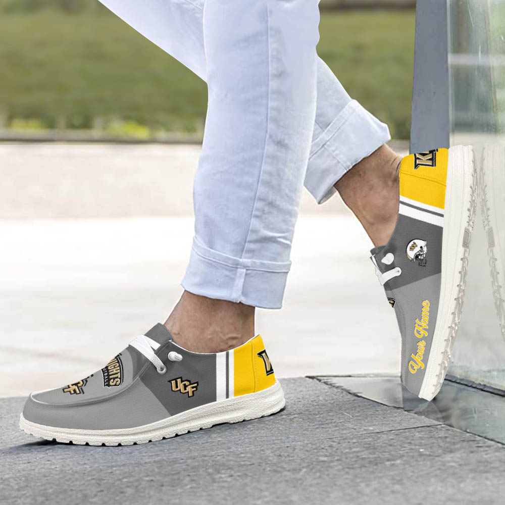 UCF Knights personalisierte H-D-Sportschuhe – individuelles Namensdesign