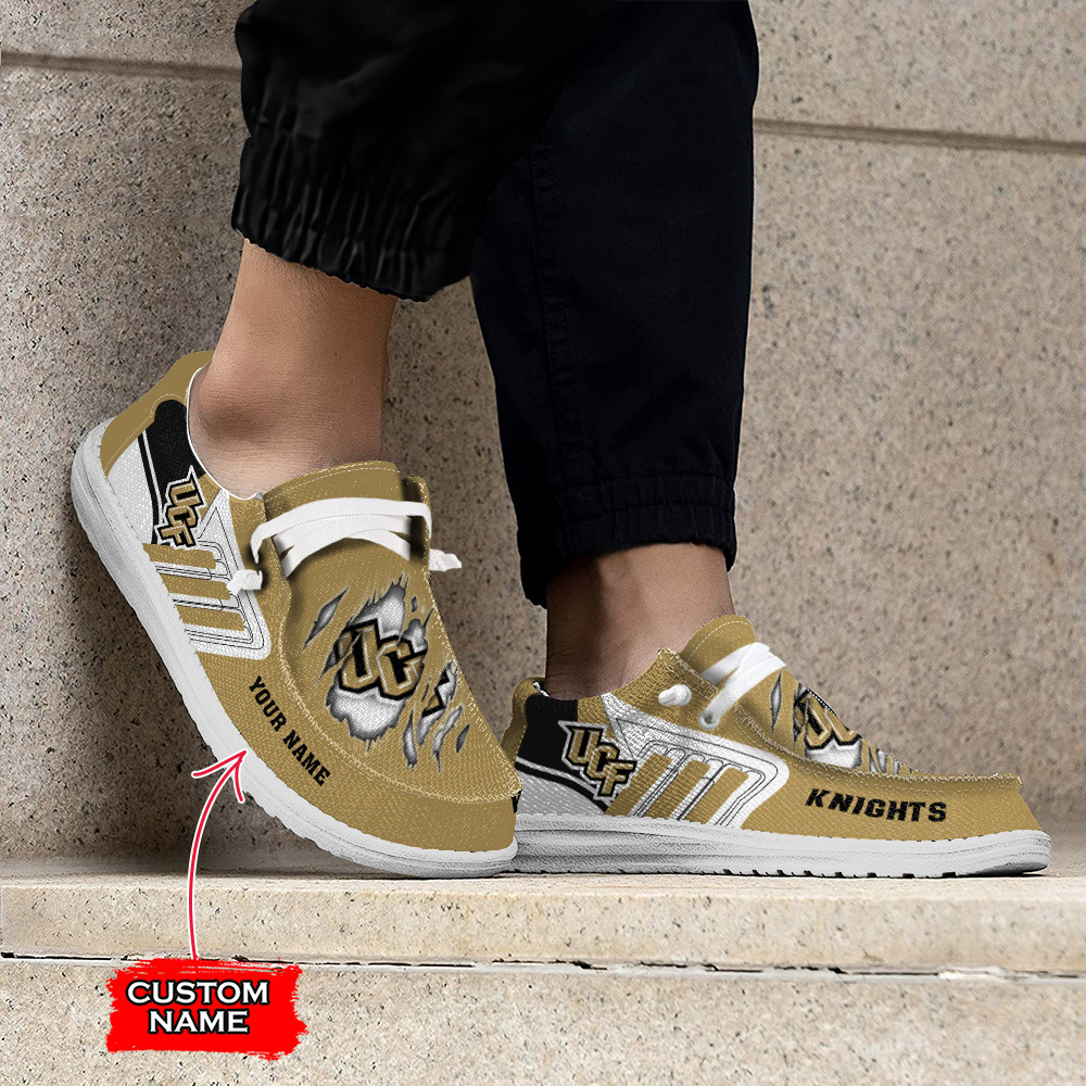 UCF Knights personalisierte H-D-Sportschuhe – individuelles Namensdesign