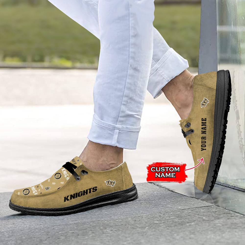 UCF Knights personalisierte H-D-Sportschuhe – individuelles Namensdesign