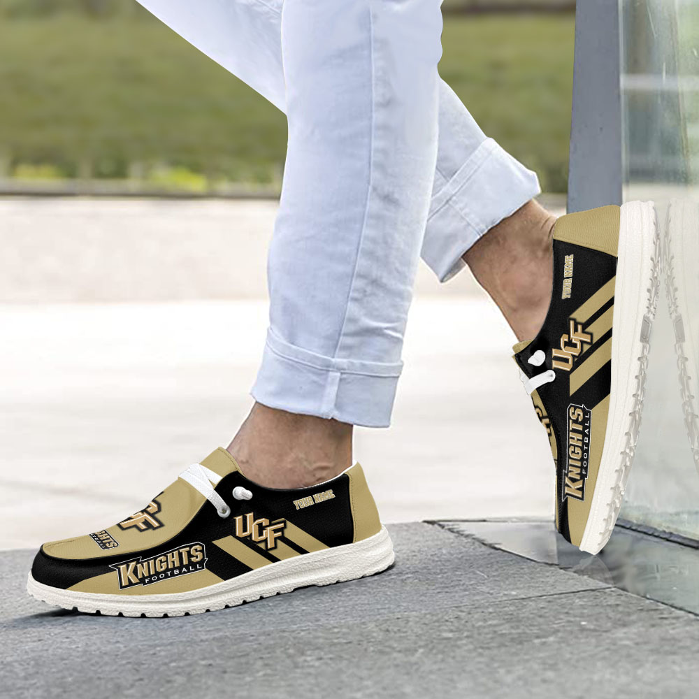 UCF Knights personalisierte H-D-Sportschuhe – individuelles Namensdesign