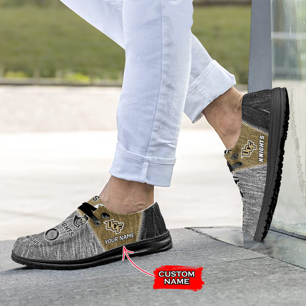 UCF Knights personalisierte H-D-Sportschuhe – individuelles Namensdesign