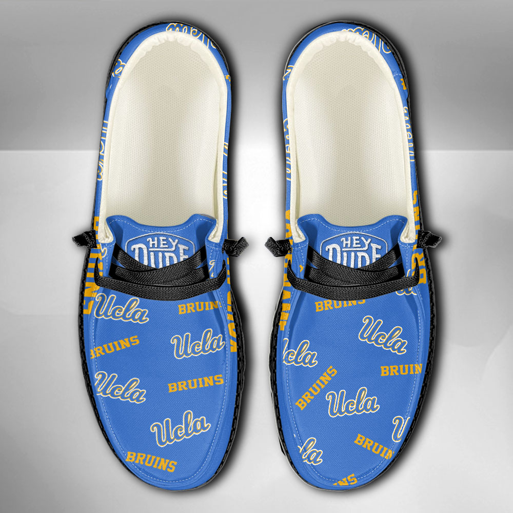 UCLA Bruins H-D Shoes Wally Herren-Slipper zum Schnüren für Männer und Frauen