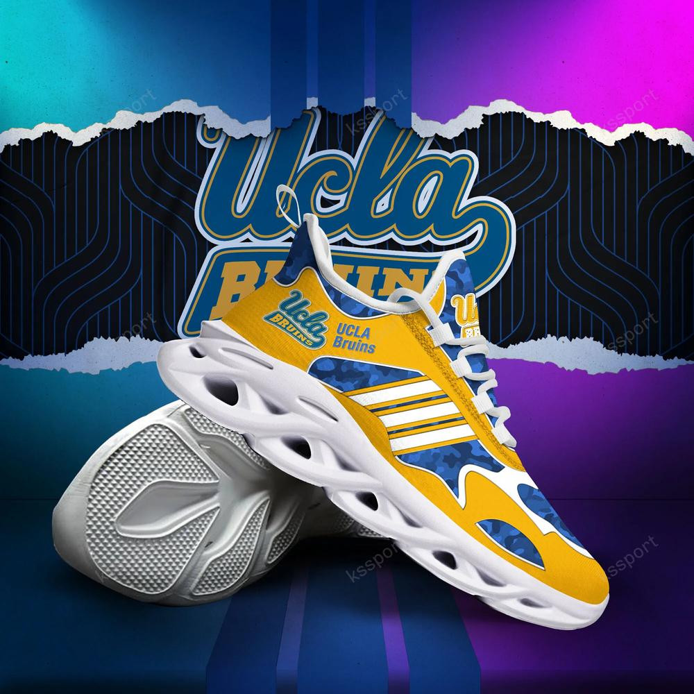 UCLA Bruins Max Soul Clunky, Camo Running Sneakers für Fans aller Zeiten
