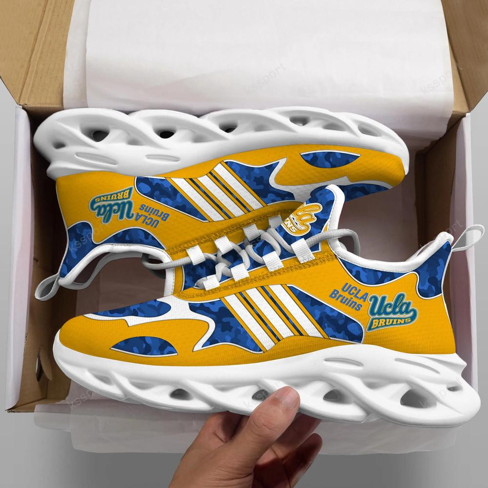 UCLA Bruins Max Soul Clunky, Camo Running Sneakers für Fans aller Zeiten