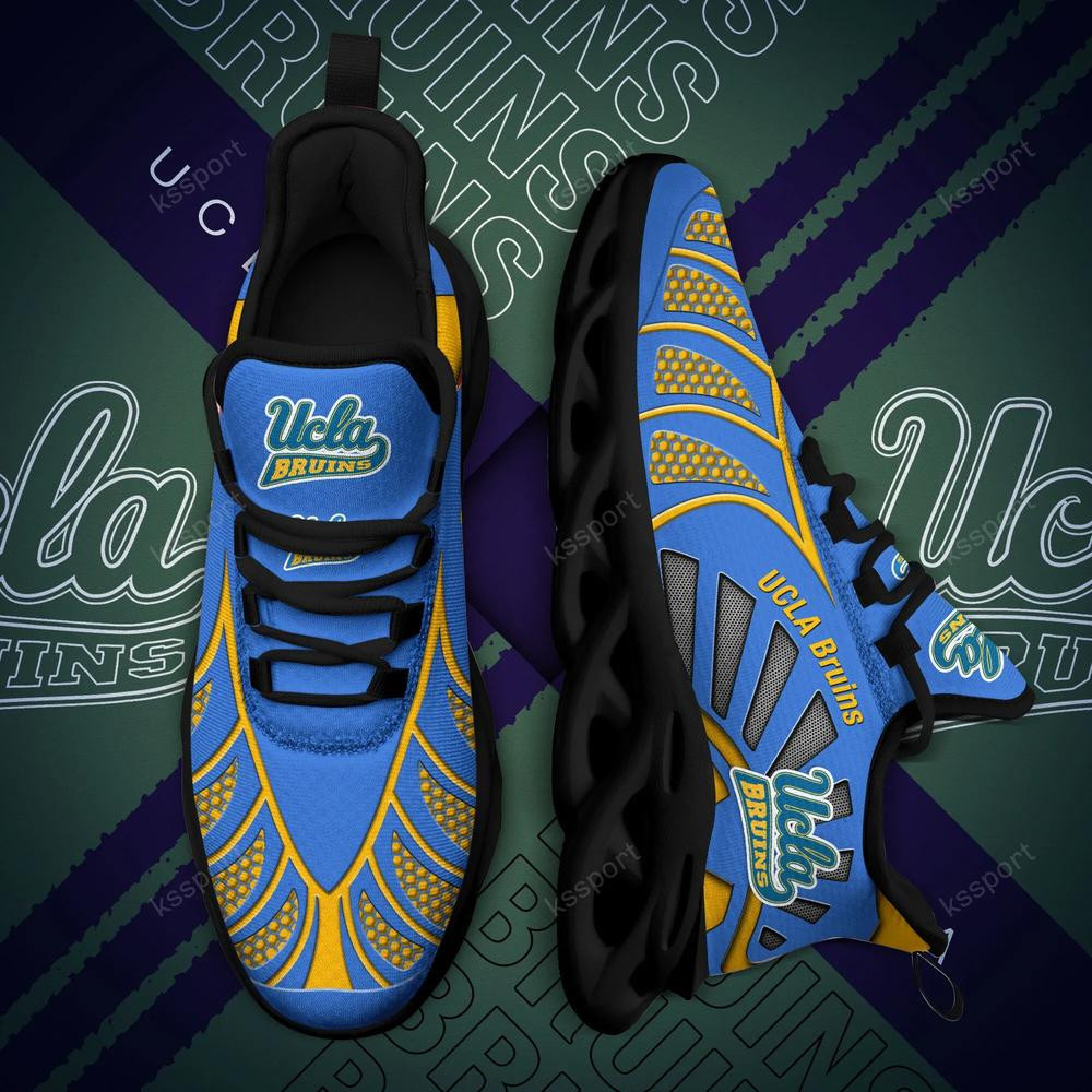 UCLA Bruins Max Soul Clunky, schwarz-weiße Laufschuhe