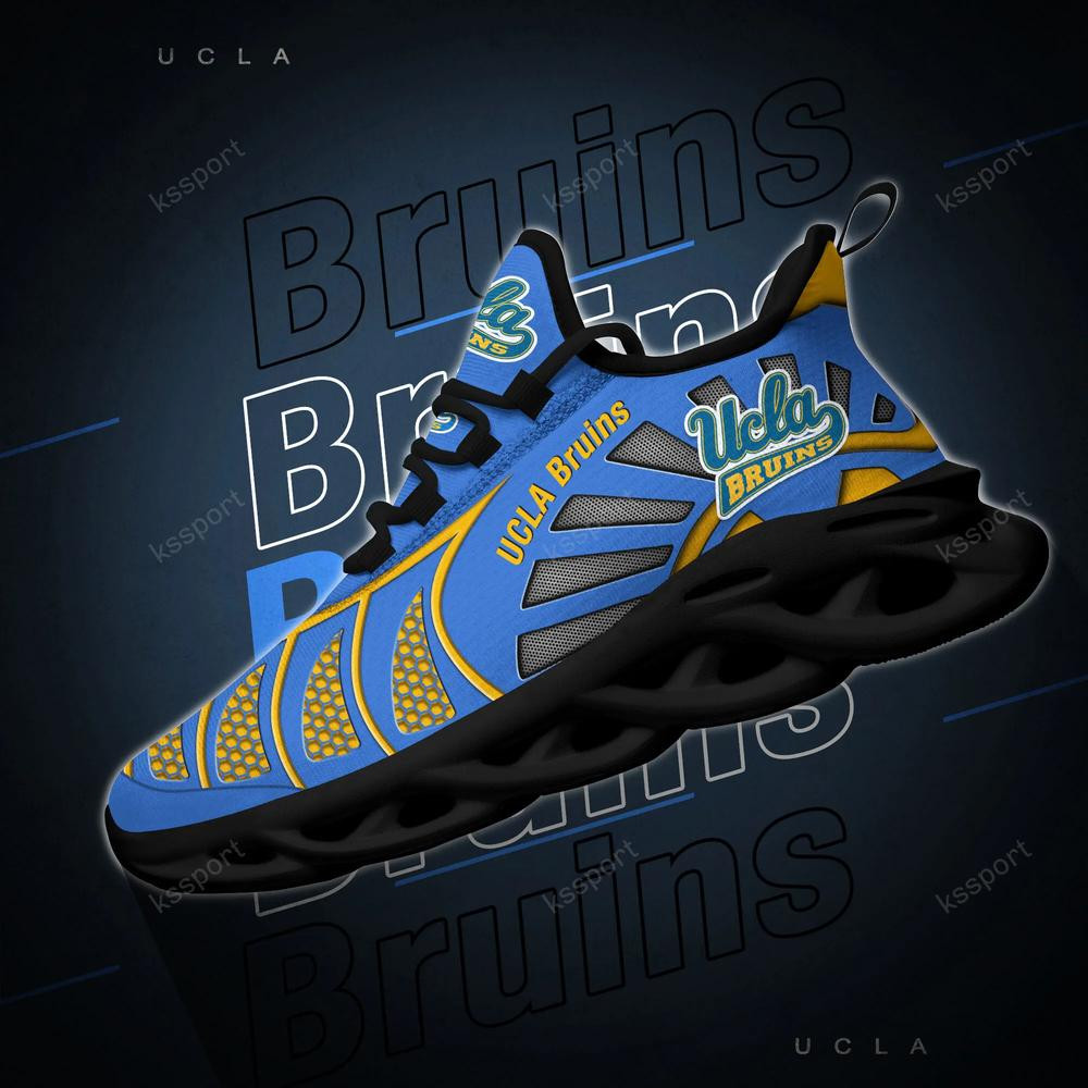 UCLA Bruins Max Soul Clunky, schwarz-weiße Laufschuhe