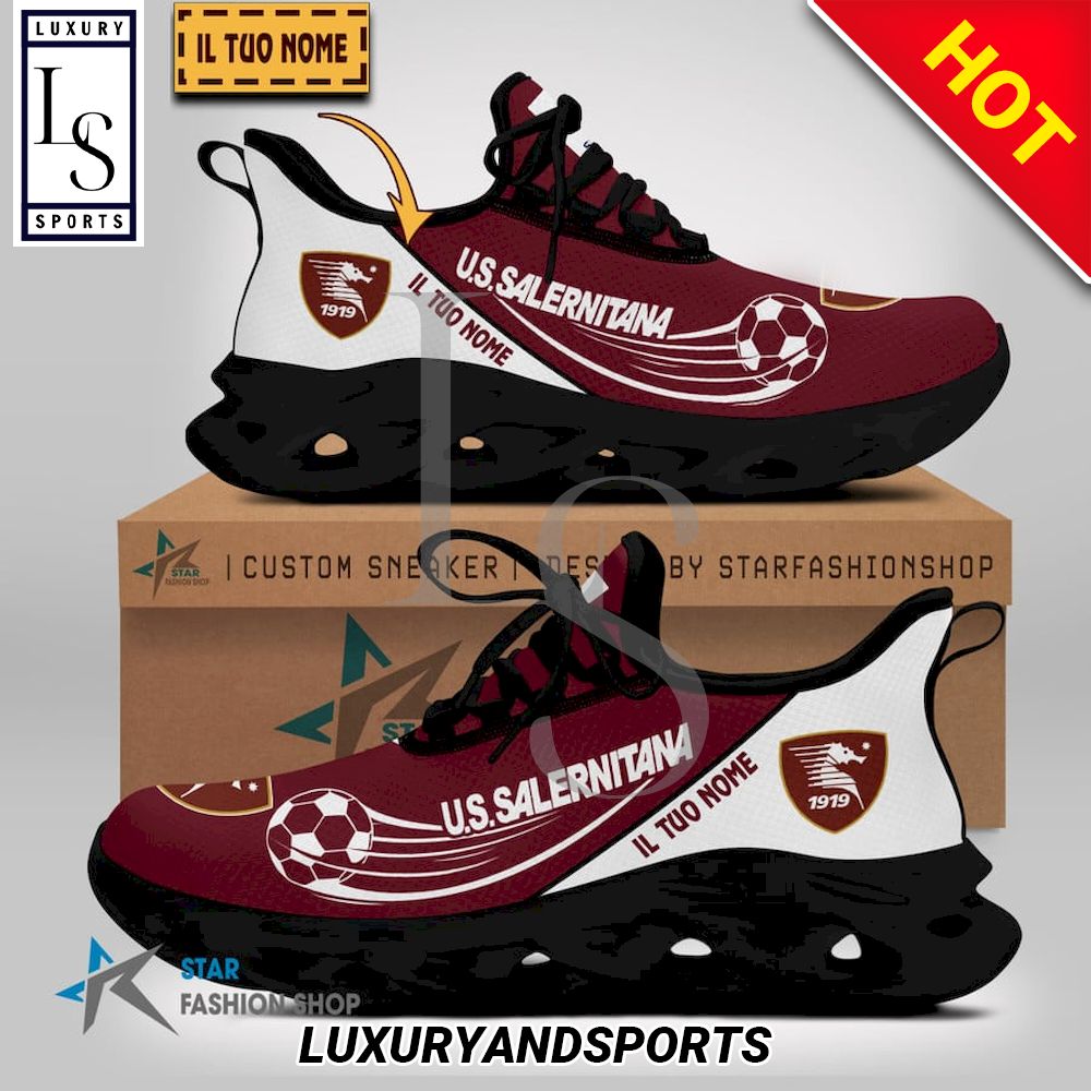 US Salernitana 1919 Serie A Benutzerdefinierter Name MAX SHOES