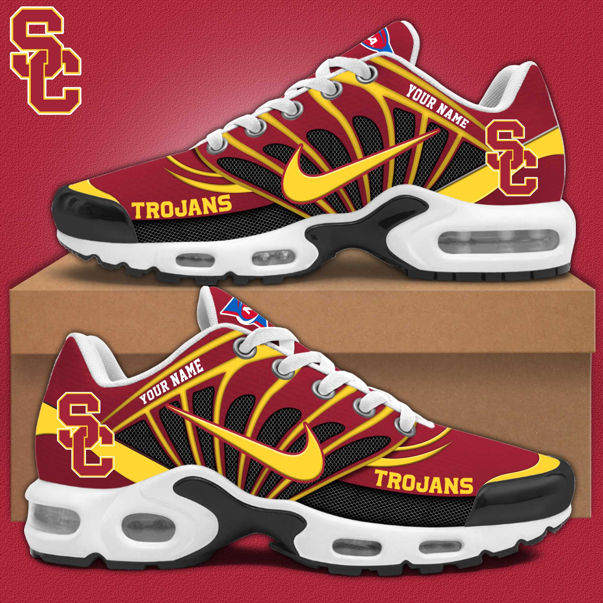 USC Trojans personalisierte Schuhe S516508