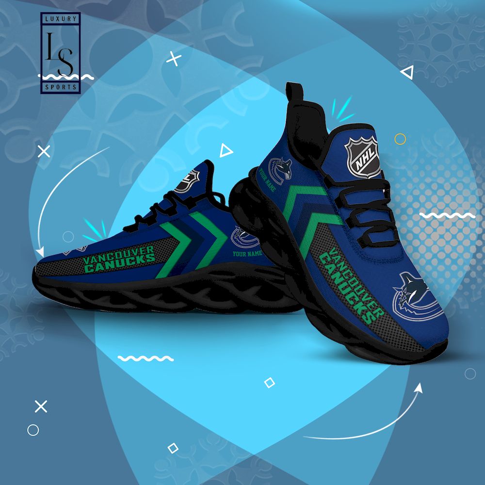 Vancouver Canucks NHL personalisierte Max-Schuhe