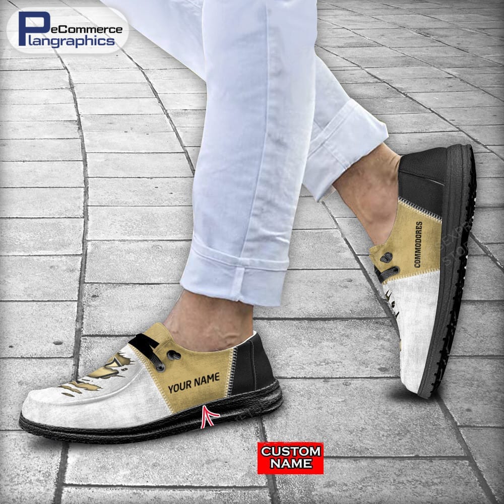Vanderbilt Commodores Custom Name H-D Schuhe