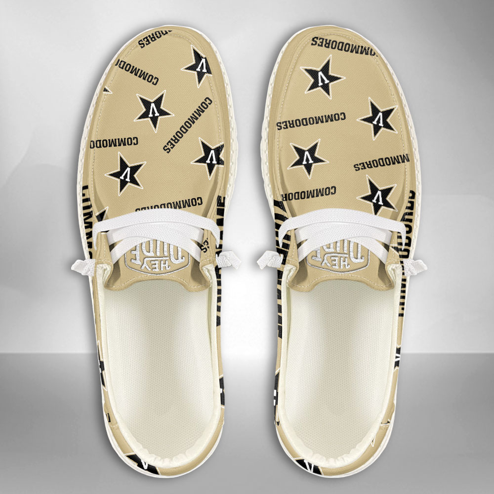 Vanderbilt Commodores H-D Shoes Wally Herren-Slipper zum Schnüren für Männer und Frauen