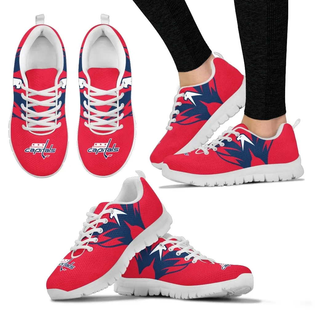 Washington Capitals Fan Custom inoffizielle Laufschuhe Sneakers Trainer
