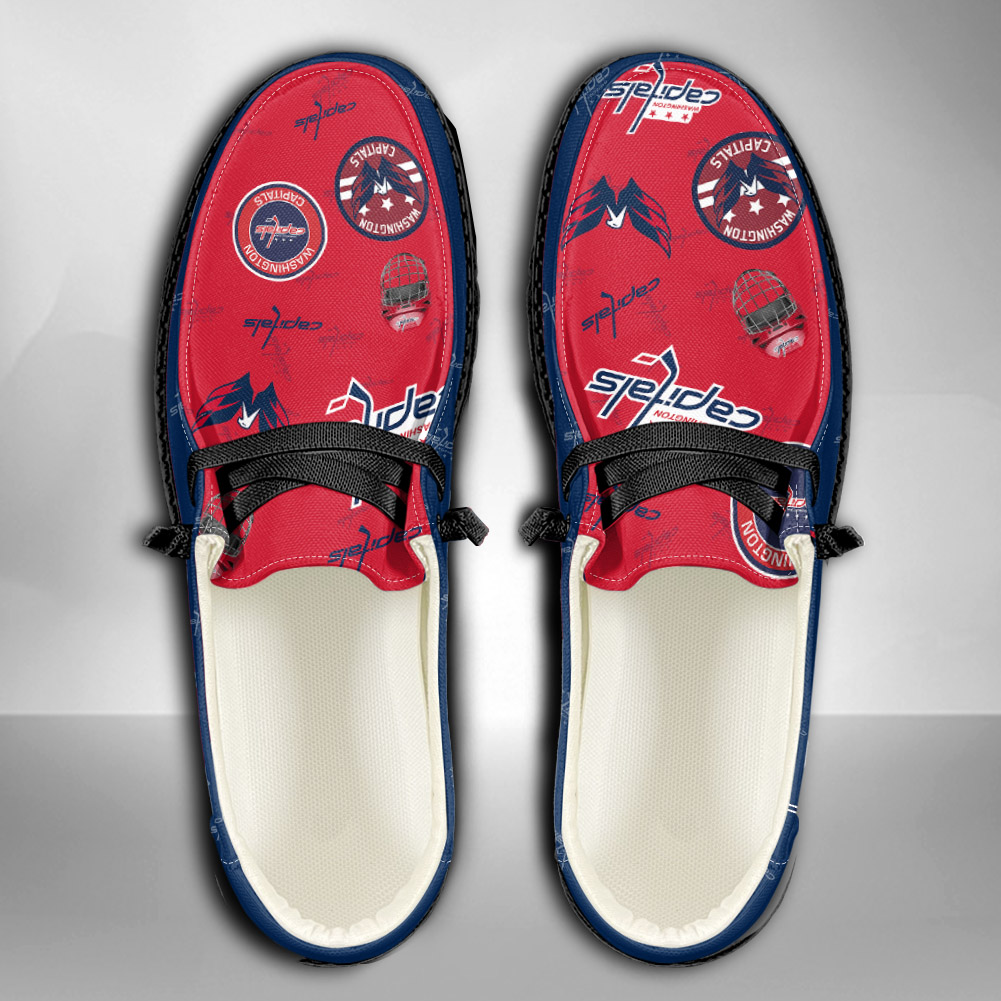 Washington Capitals personalisierte H-D-Sportschuhe – individuelles Namensdesign