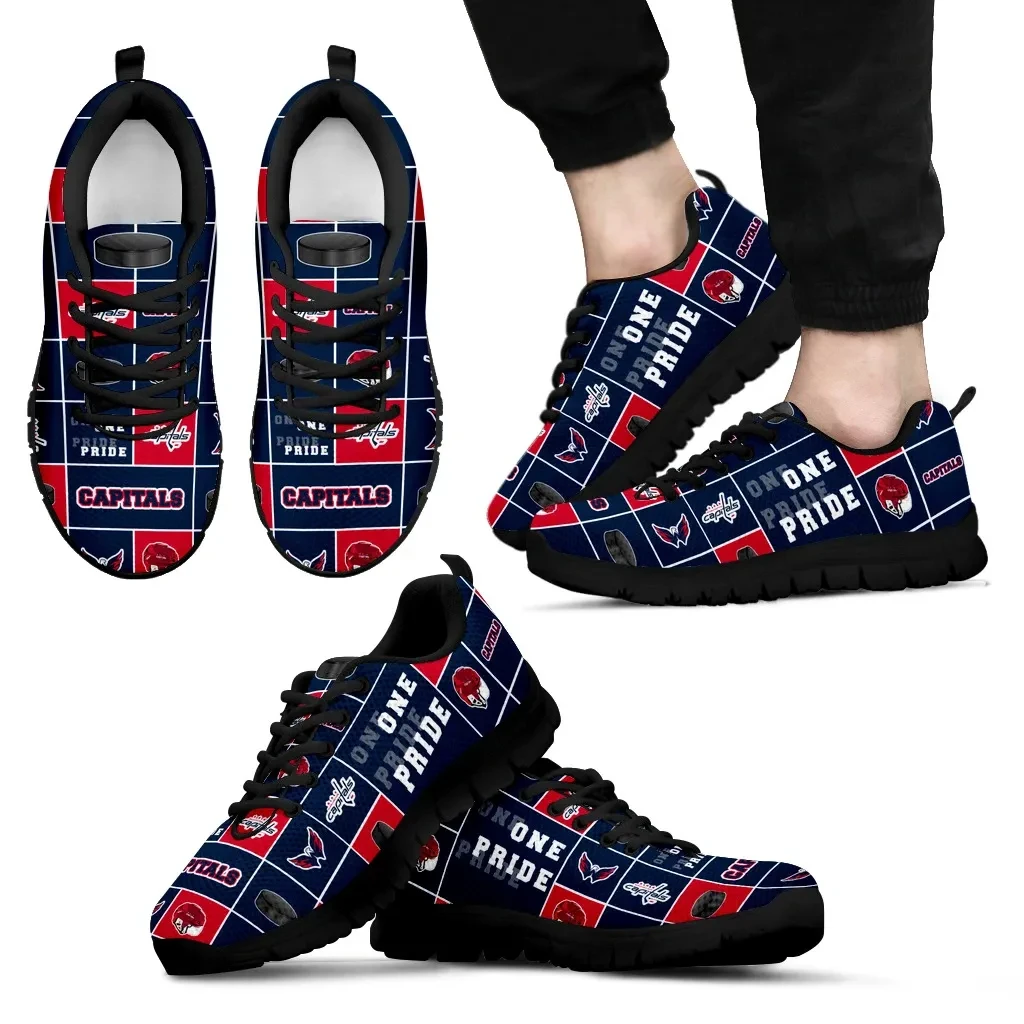 Washington Capitals-Turnschuhe mit Pride-Flagge