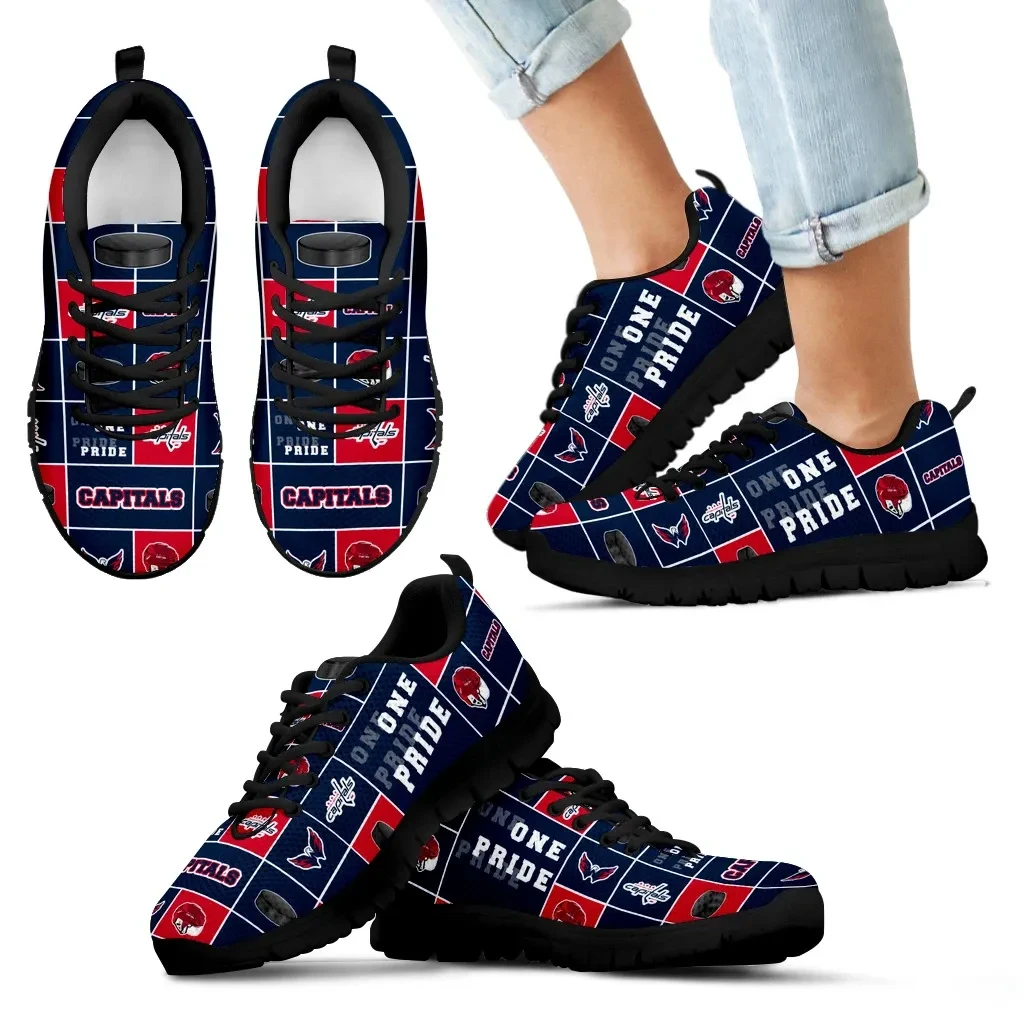 Washington Capitals-Turnschuhe mit Pride-Flagge
