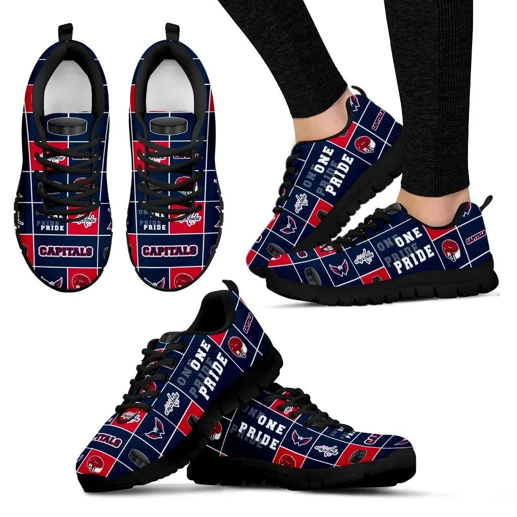 Washington Capitals-Turnschuhe mit Pride-Flagge