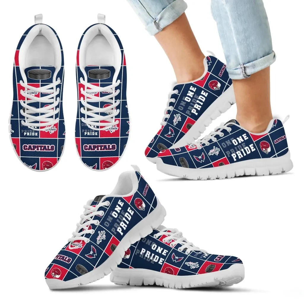 Washington Capitals-Turnschuhe mit Pride-Flagge