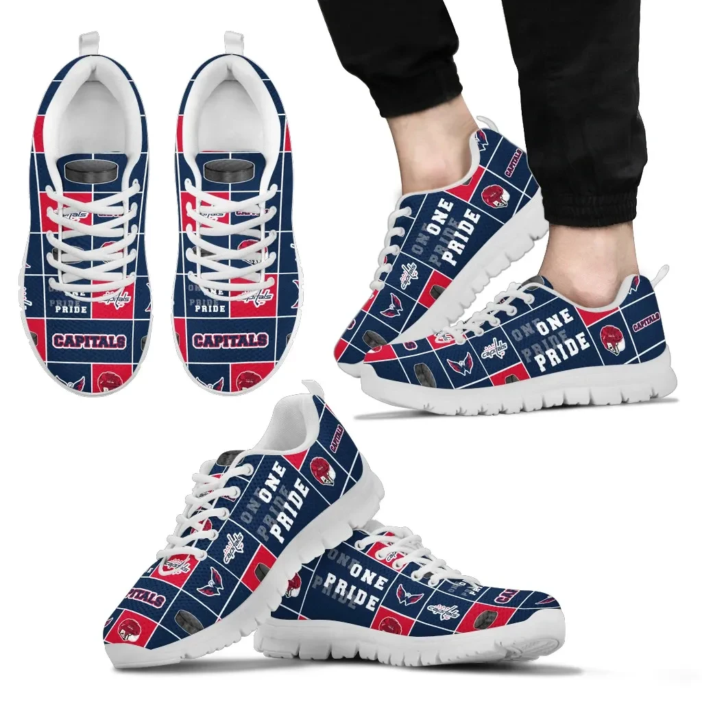 Washington Capitals-Turnschuhe mit Pride-Flagge
