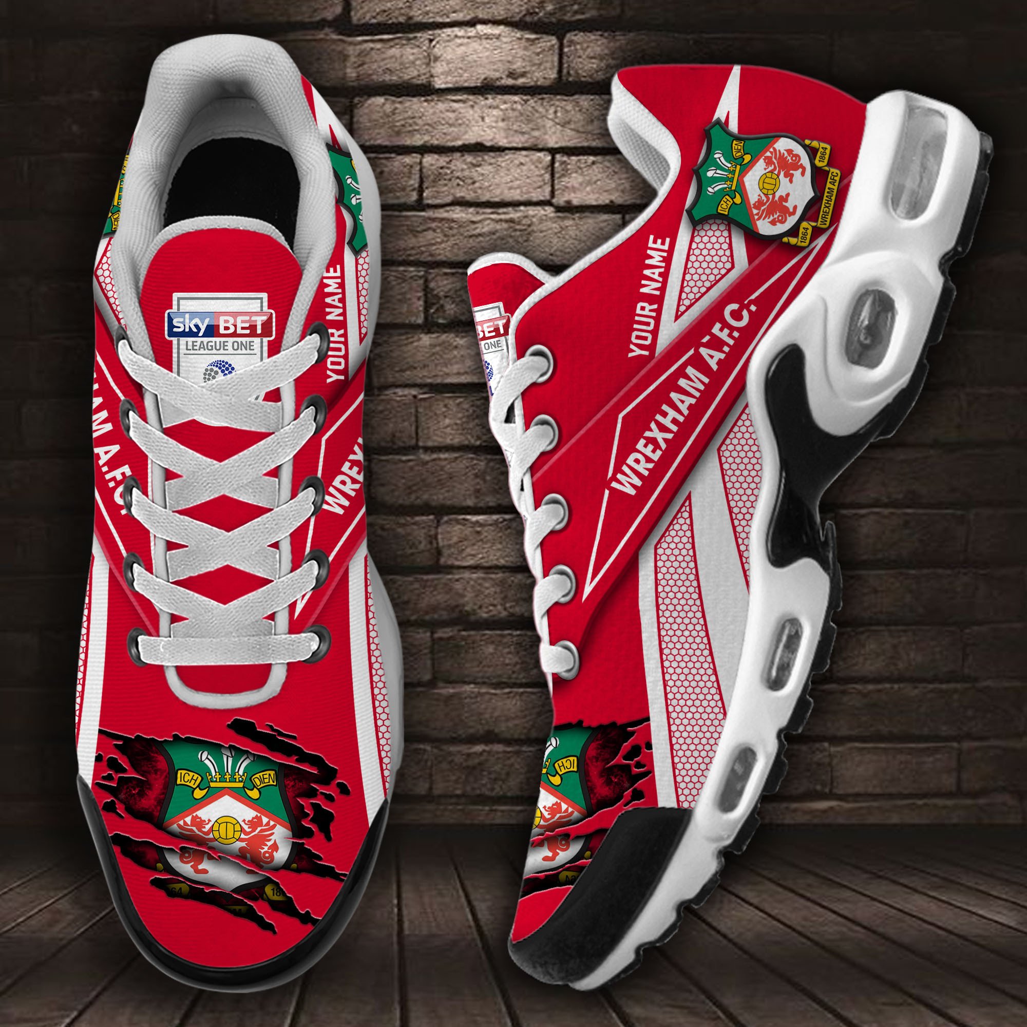 Wrexham AFC TN Schuhe Sneakers für Männer und Frauen