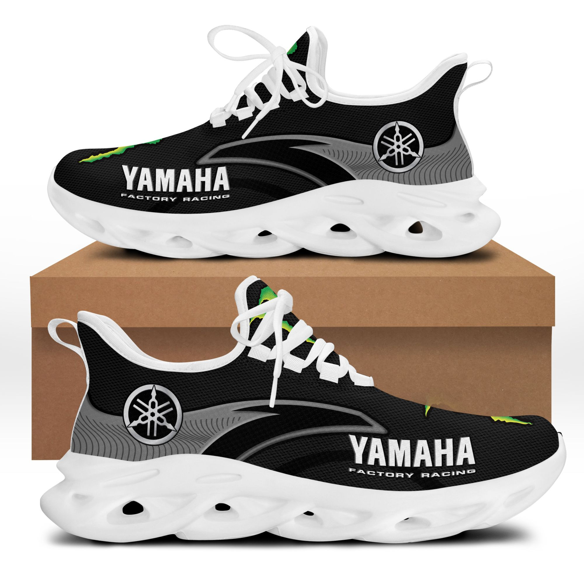 Yamaha Racing TTT-HL BS Laufschuhe Ver 1 (Grau)