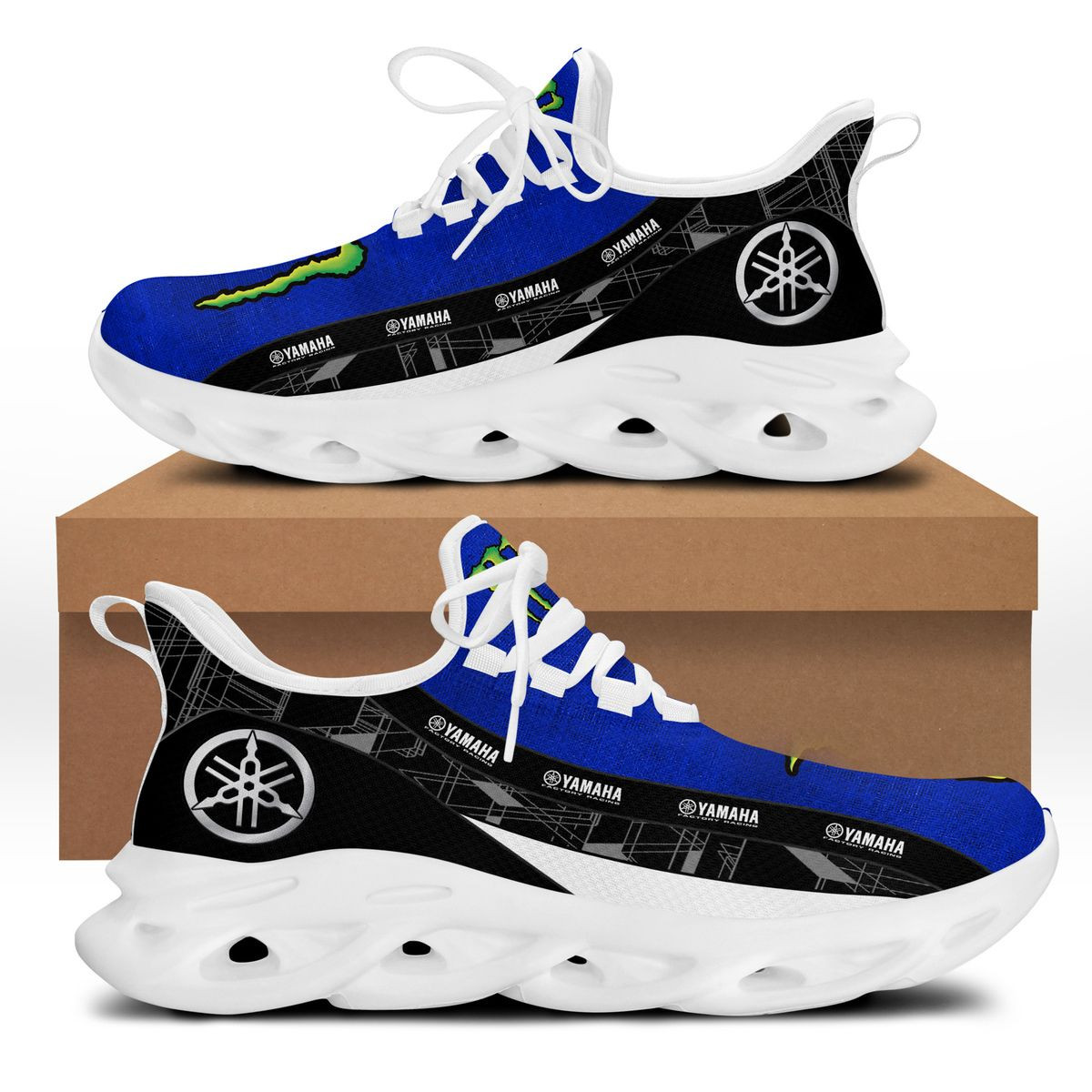 Yamaha Racing TTT-HT BS Laufschuhe Ver 1 (Blau)