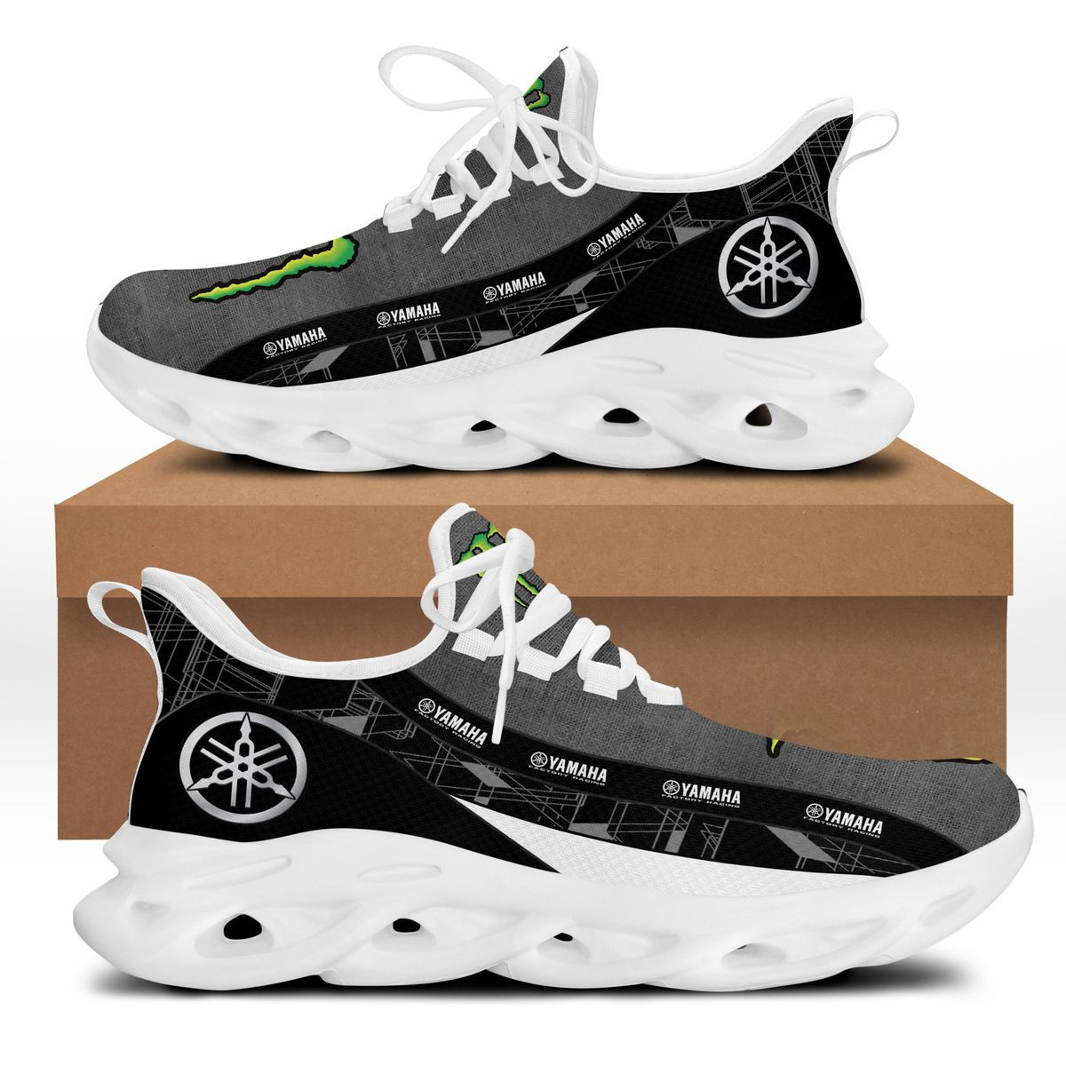 Yamaha Racing TTT-HT BS Laufschuhe Ver 1 (Grau)