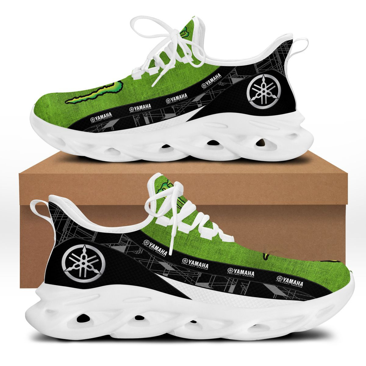 Yamaha Racing TTT-HT BS Laufschuhe Ver 1 (Grün)